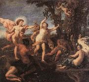 Carlo Maratti Apollo Chasing Daphne painting